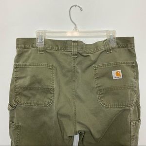 Carhartt | Green Carpenter Work Pants 38x30